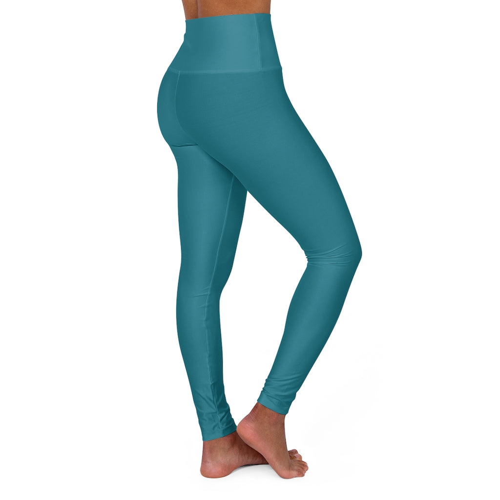 High Waisted Yoga Leggings Elm