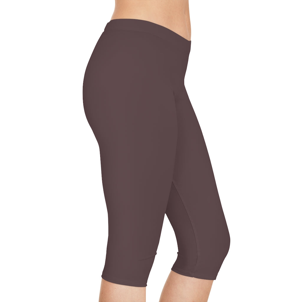 Women's Capri Leggings Lavender