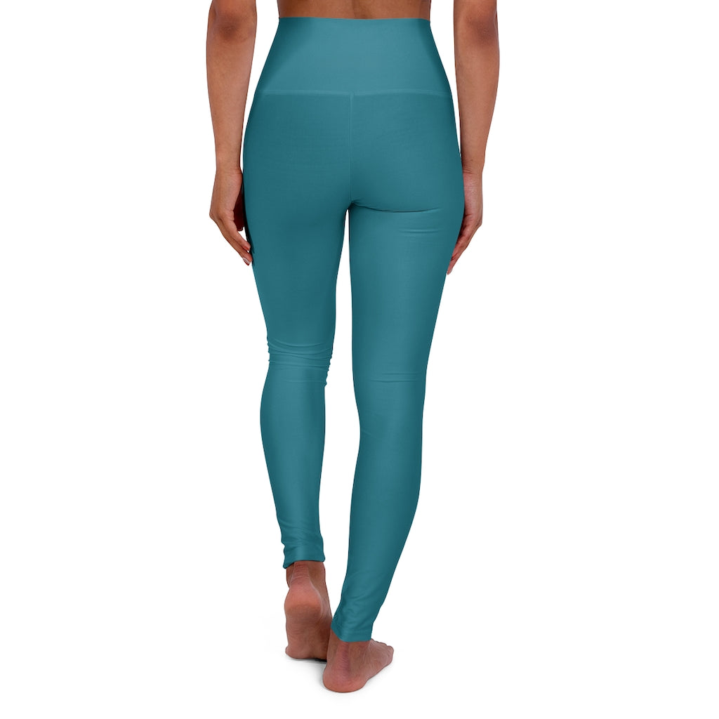 High Waisted Yoga Leggings Elm