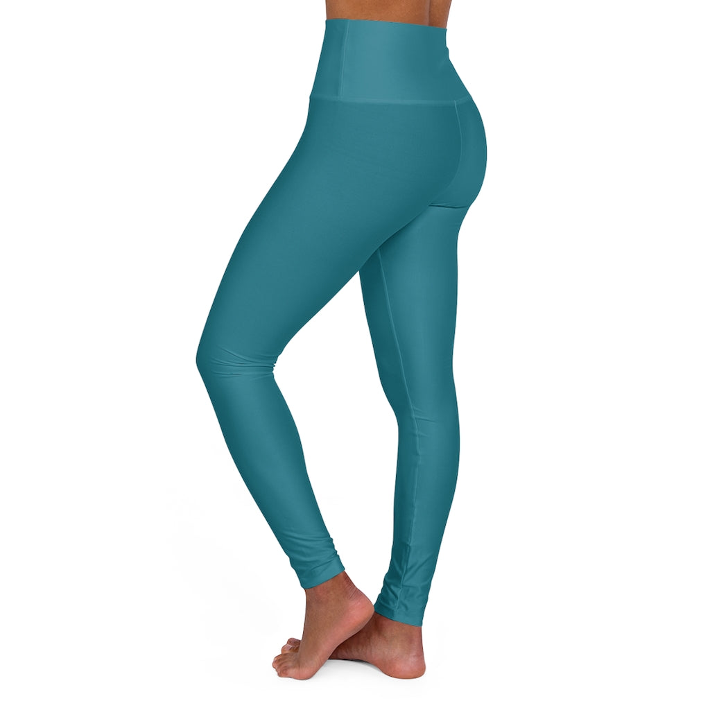 High Waisted Yoga Leggings Elm