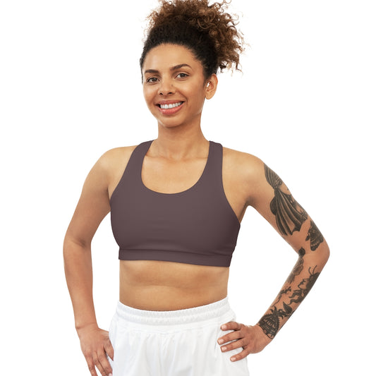 Seamless Sports Bra (AOP) Lavender