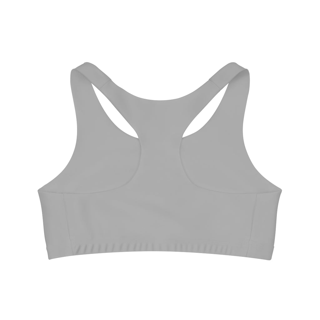 Seamless Sports Bra (AOP) Light Grey