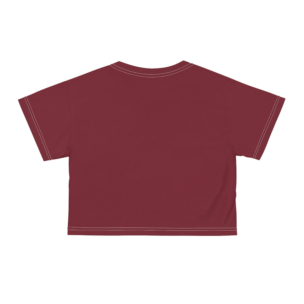 Crop Top Burgundy