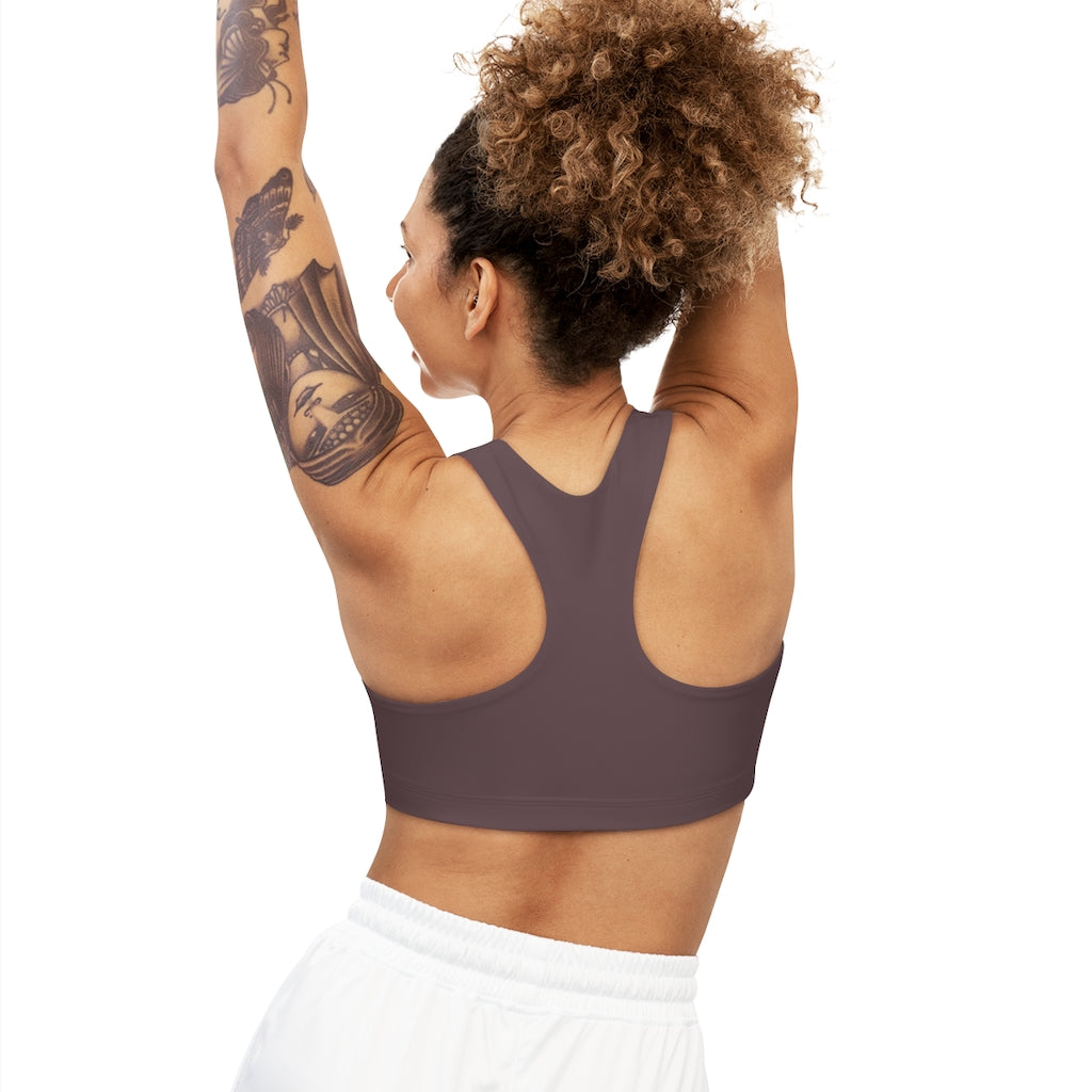 Seamless Sports Bra (AOP) Lavender