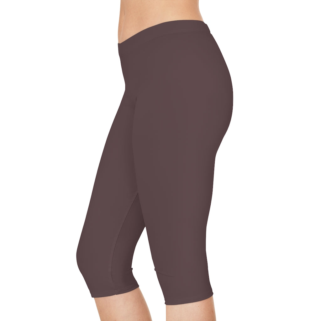 Women's Capri Leggings Lavender