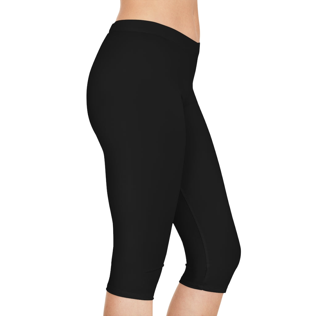 Women's Capri Leggings Black