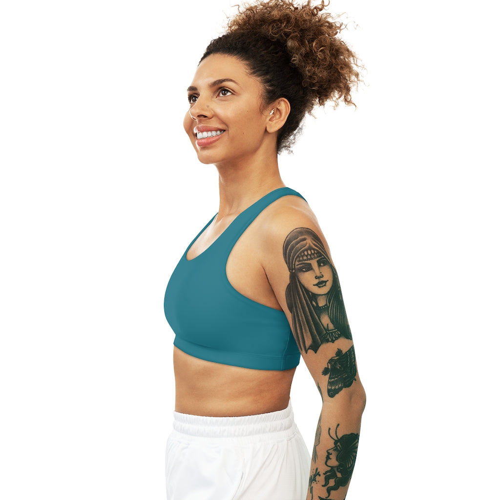 Seamless Sports Bra (AOP) Elm