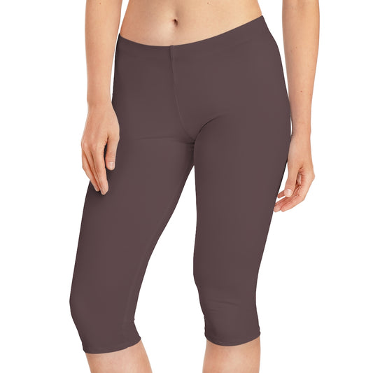 Women's Capri Leggings Lavender