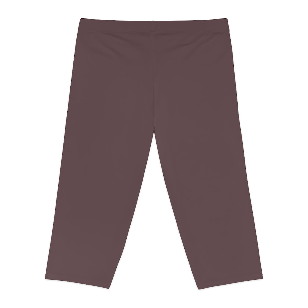 Women's Capri Leggings Lavender