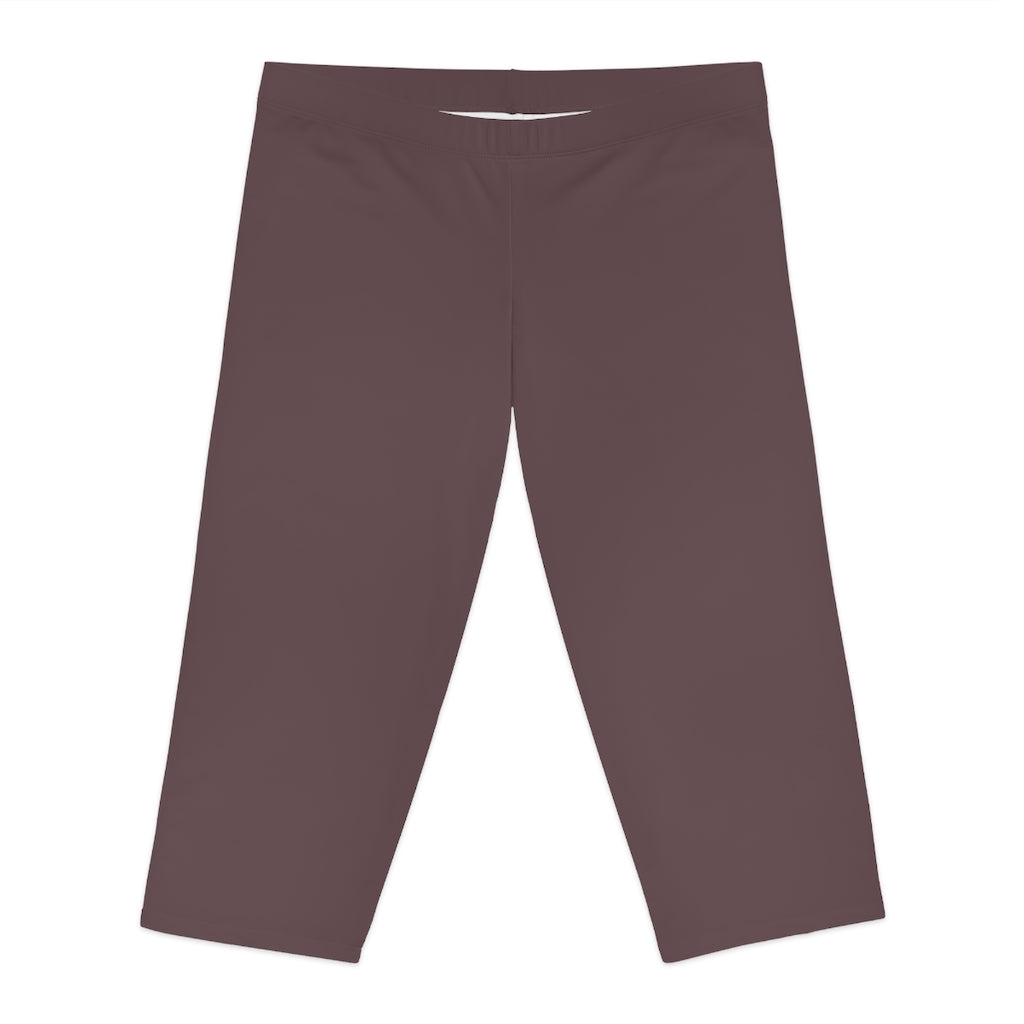 Women's Capri Leggings Lavender