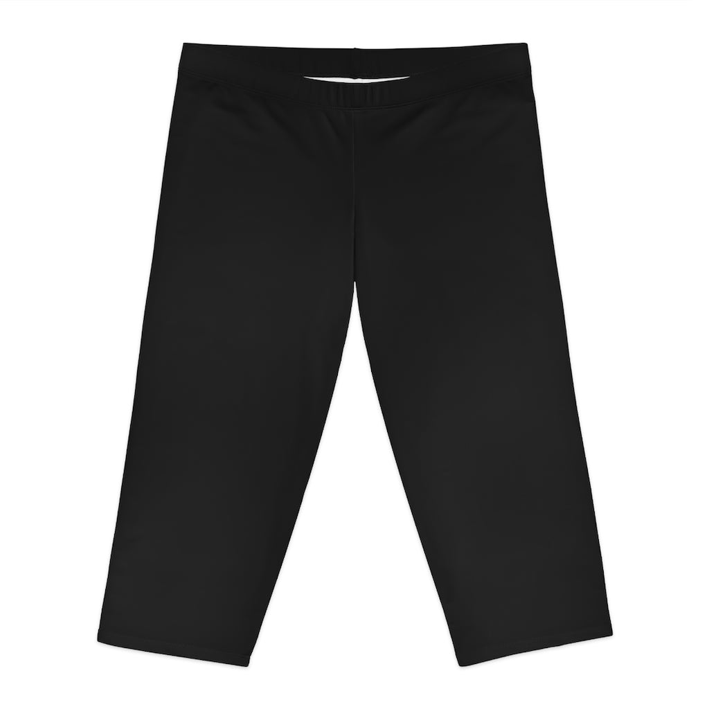 Women's Capri Leggings Black