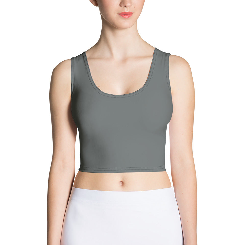Crop Top Dark Grey