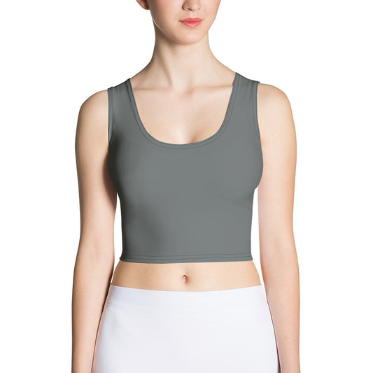 Crop Top Dark Grey