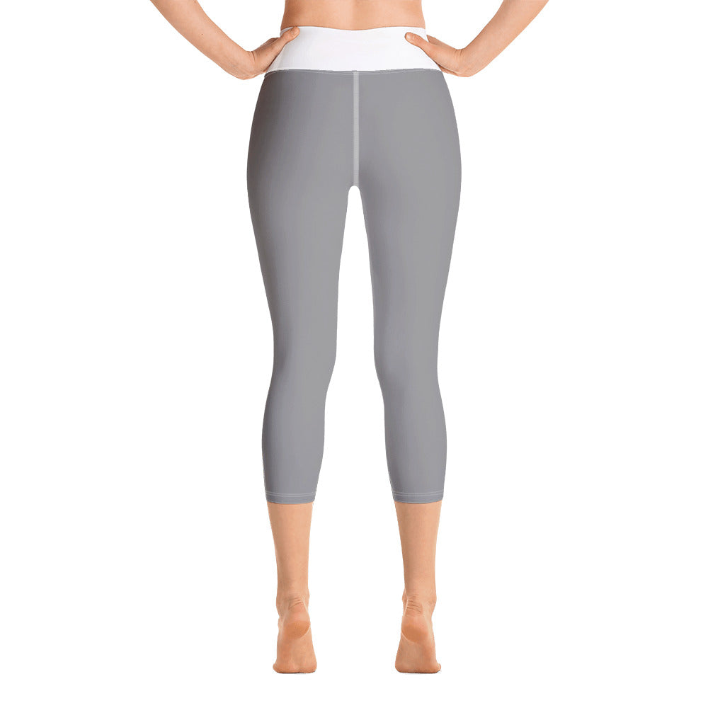 Yoga Capri Leggings Grey