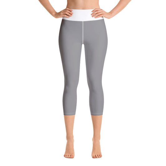 Yoga Capri Leggings Grey