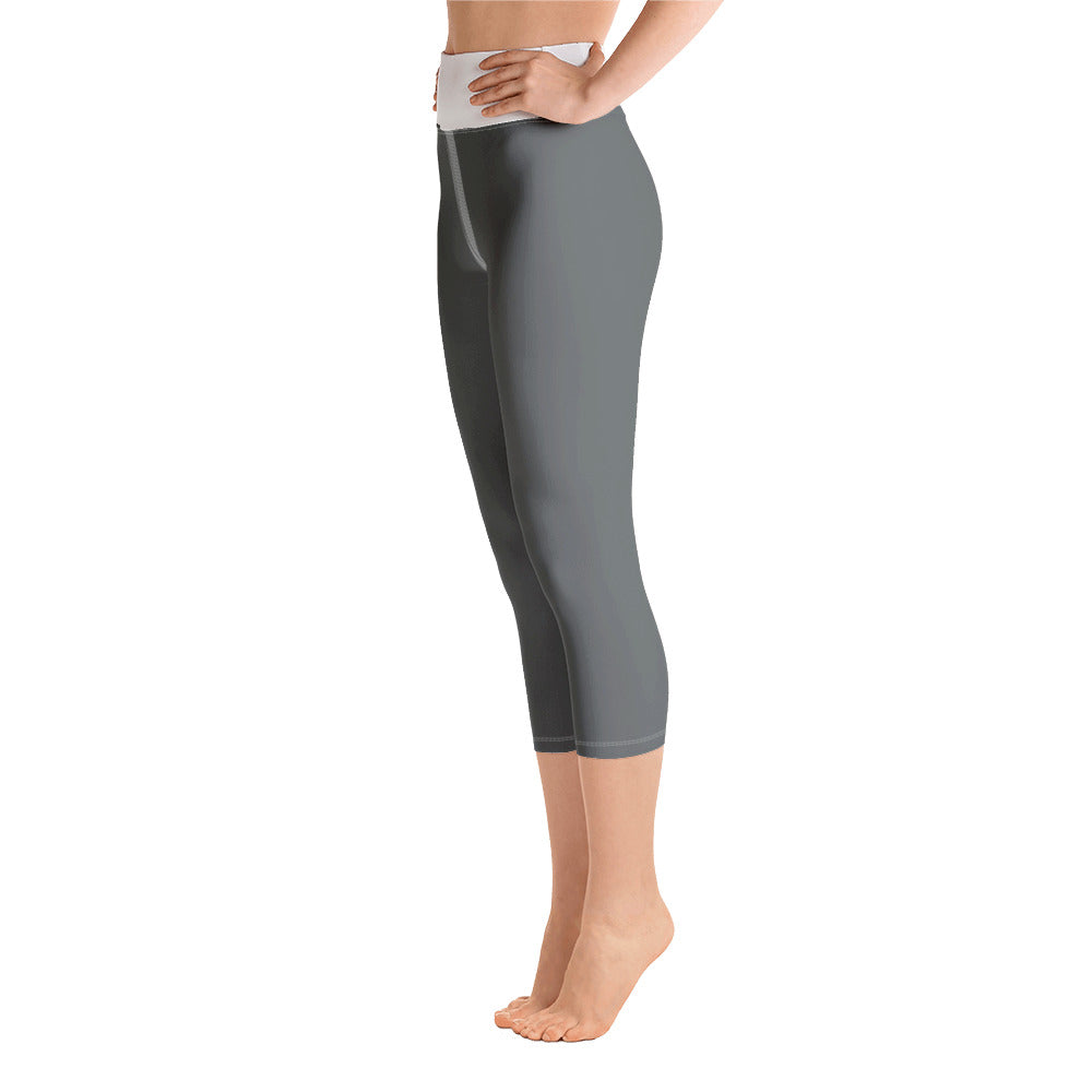 Yoga Capri Leggings Dark Grey