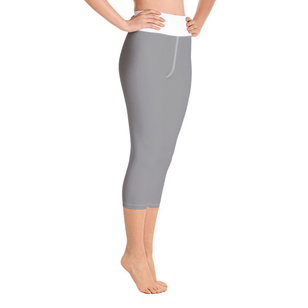 Yoga Capri Leggings Grey