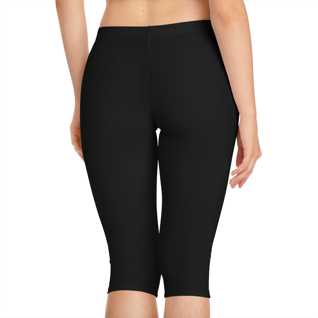 Women's Capri Leggings Black