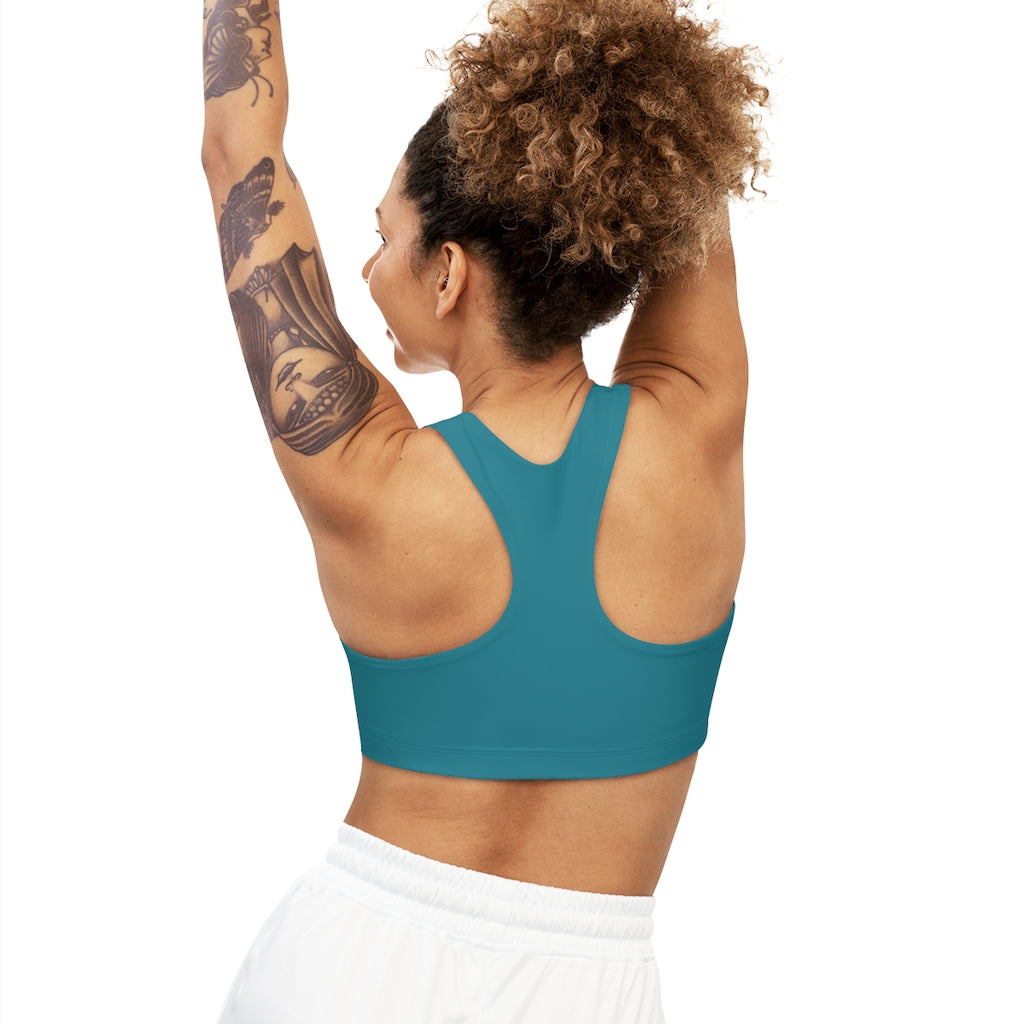 Seamless Sports Bra (AOP) Elm