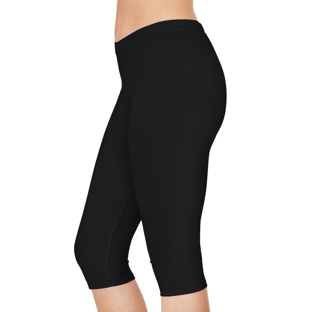 Women's Capri Leggings Black