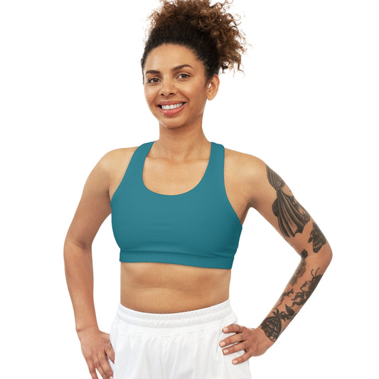 Seamless Sports Bra (AOP) Elm