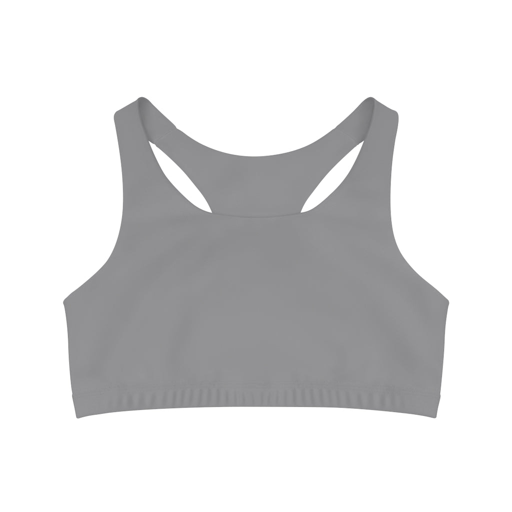 Seamless Sports Bra (AOP) Grey