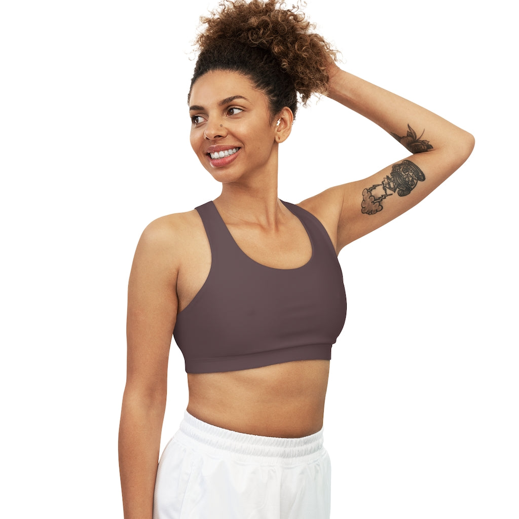 Seamless Sports Bra (AOP) Lavender