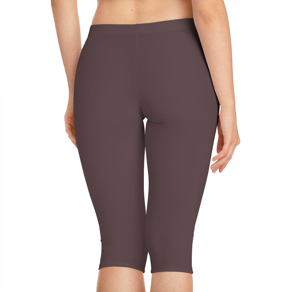 Women's Capri Leggings Lavender