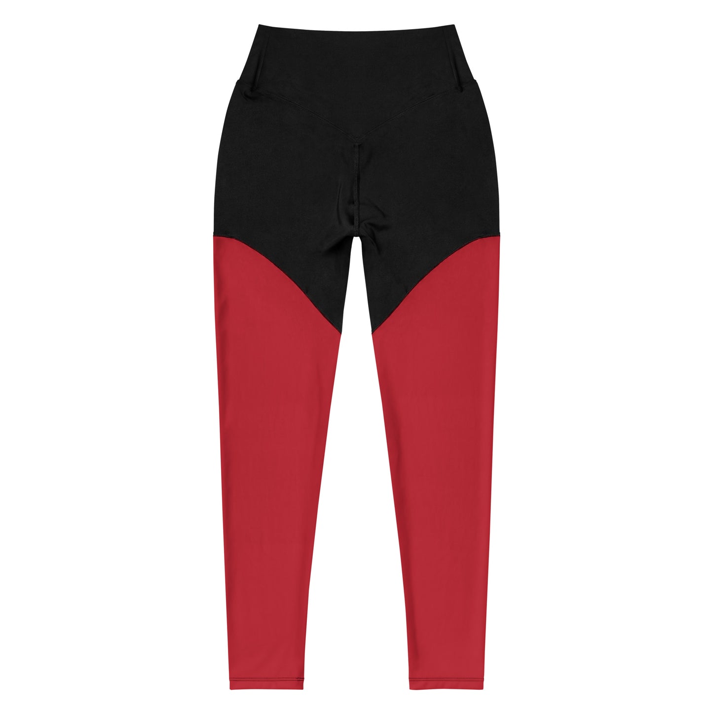 Sports Leggings Dark Red