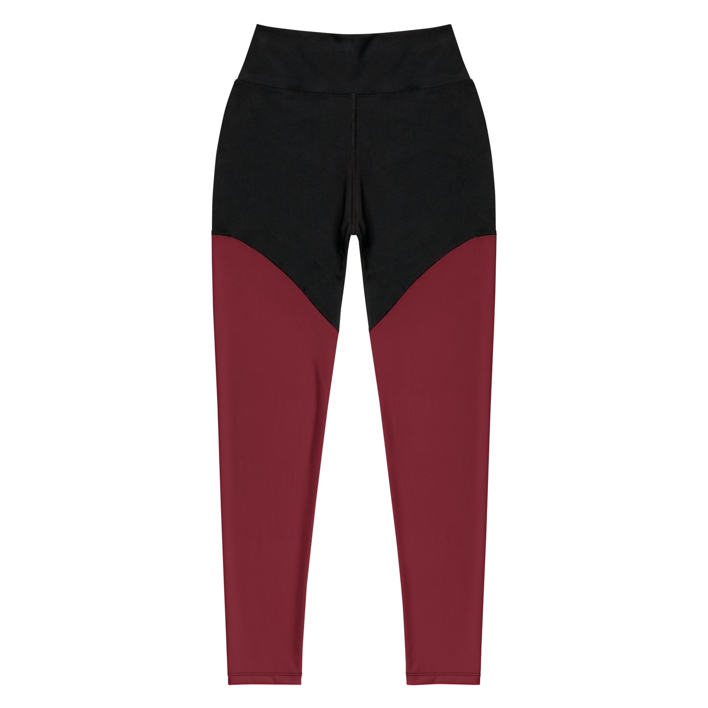 Sports Leggings Burgundy