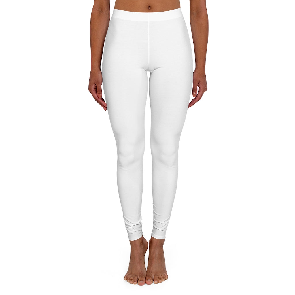 Women's Spandex Leggings White