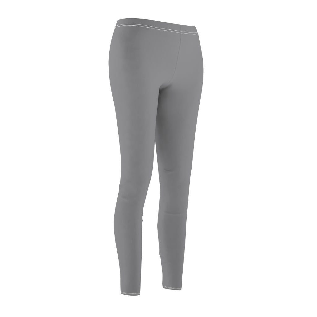 Women's Cut & Sew Casual Leggings Grey