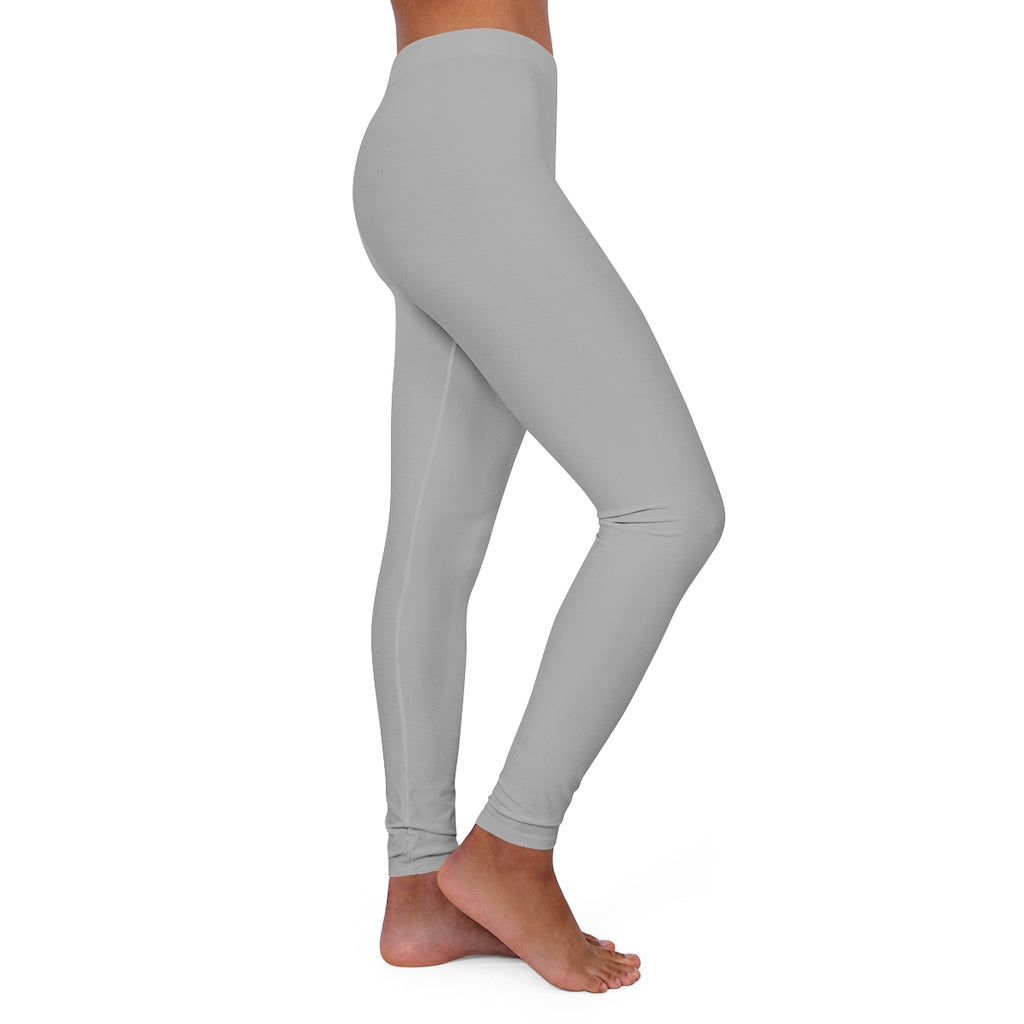 Women's Spandex Leggings Light Grey