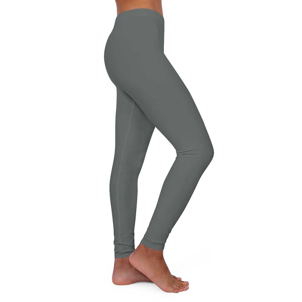 Women's Spandex Leggings Dark Grey