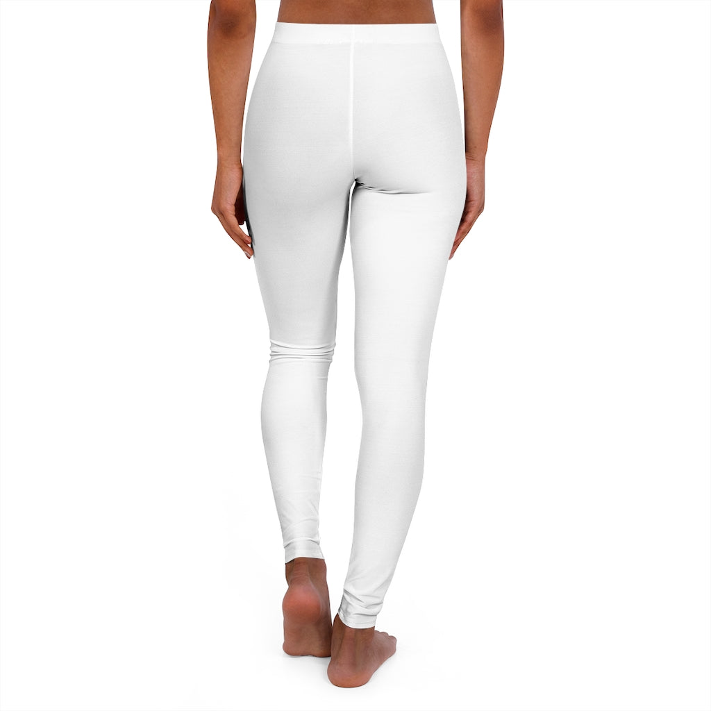 Women's Spandex Leggings White