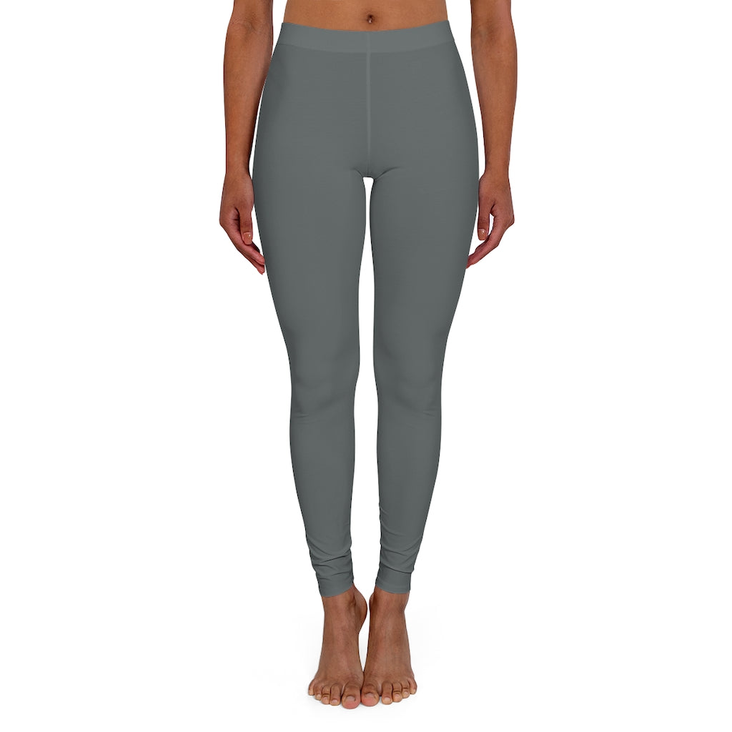 Women's Spandex Leggings Dark Grey