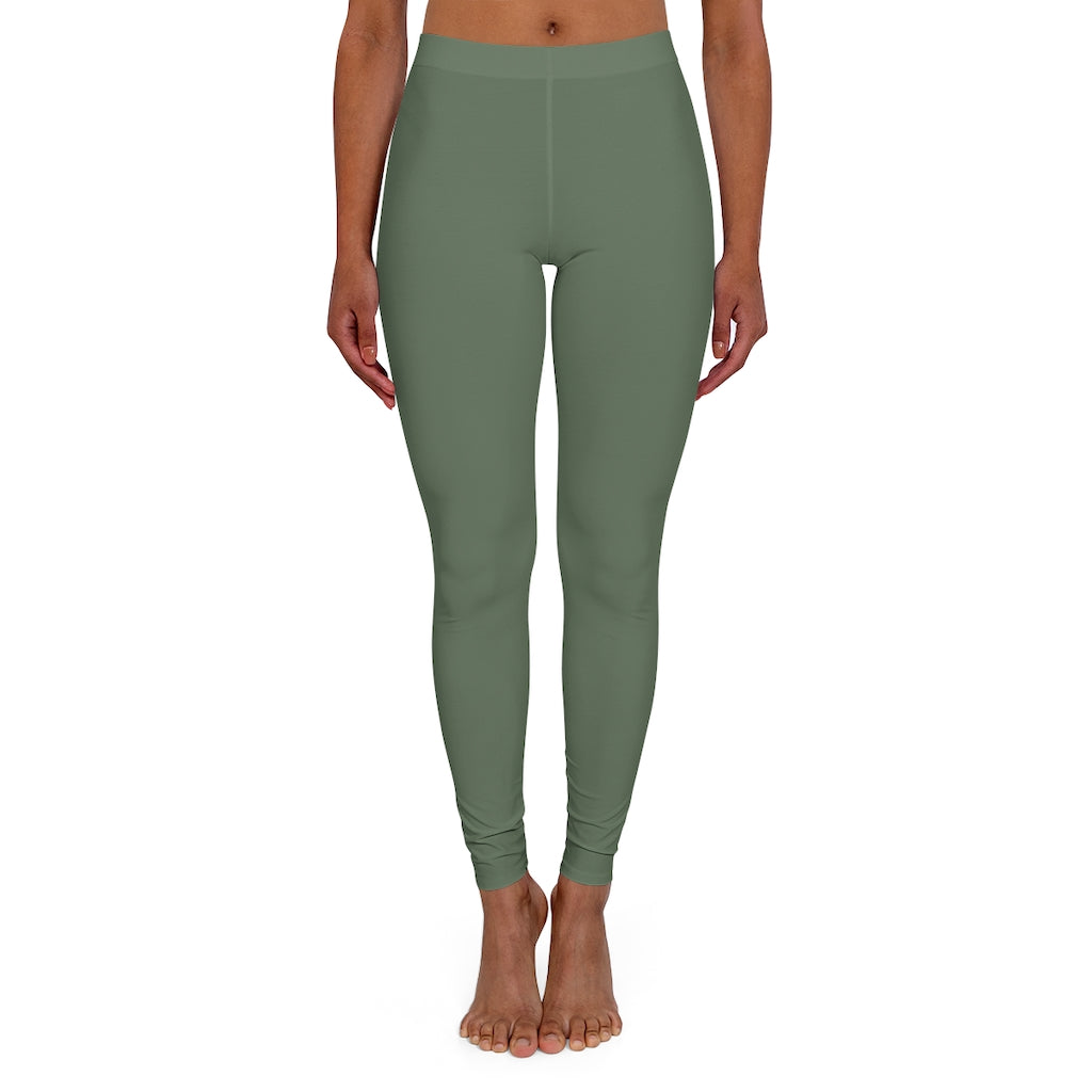 Women's Spandex Leggings Army