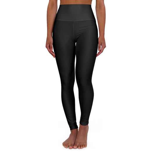 High Waisted Yoga Leggings Black