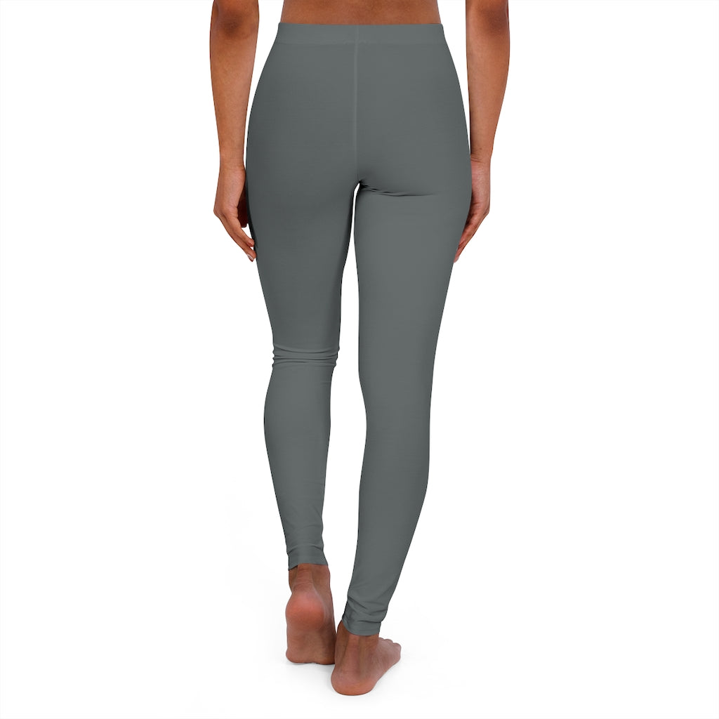 Women's Spandex Leggings Dark Grey