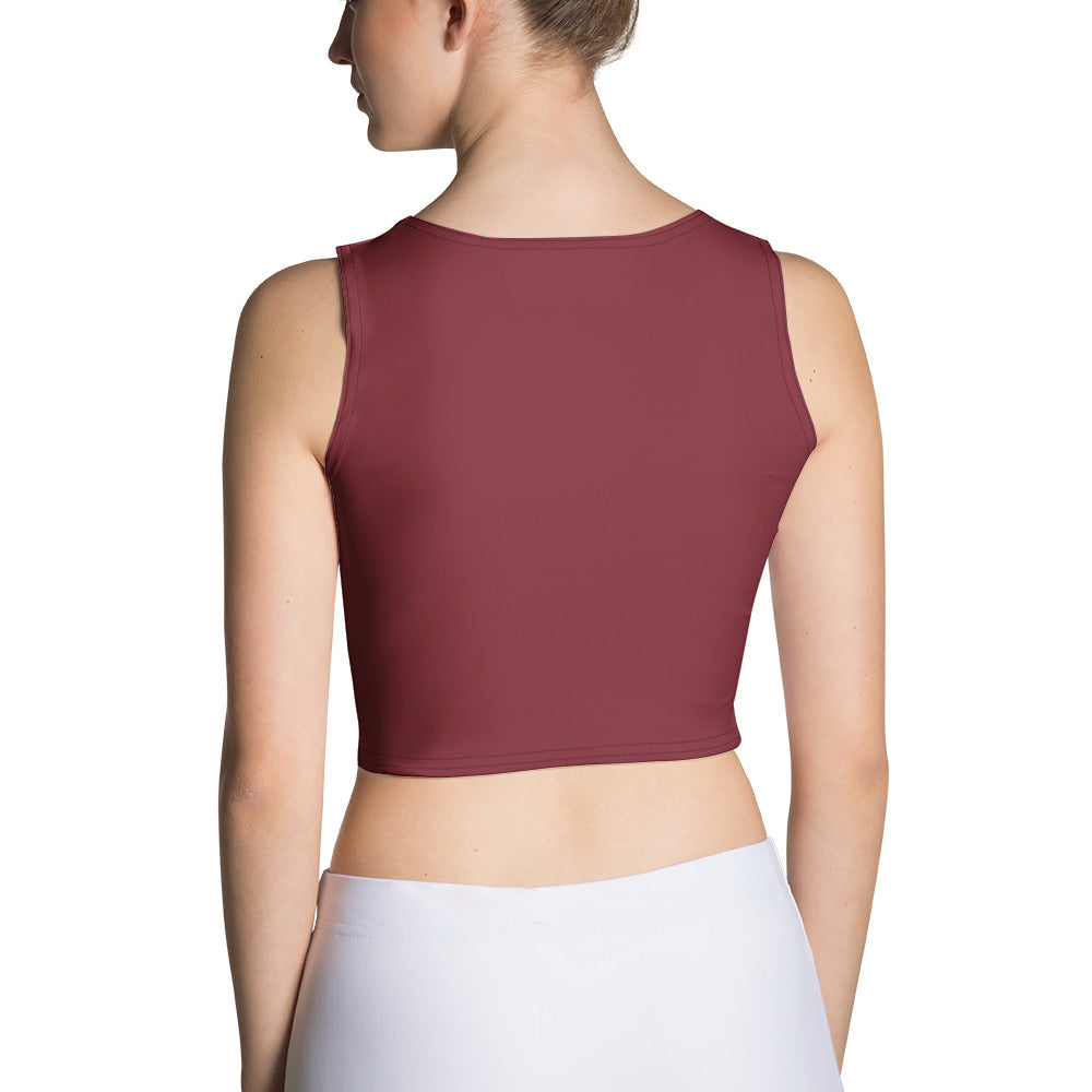 Crop Top Burgundy