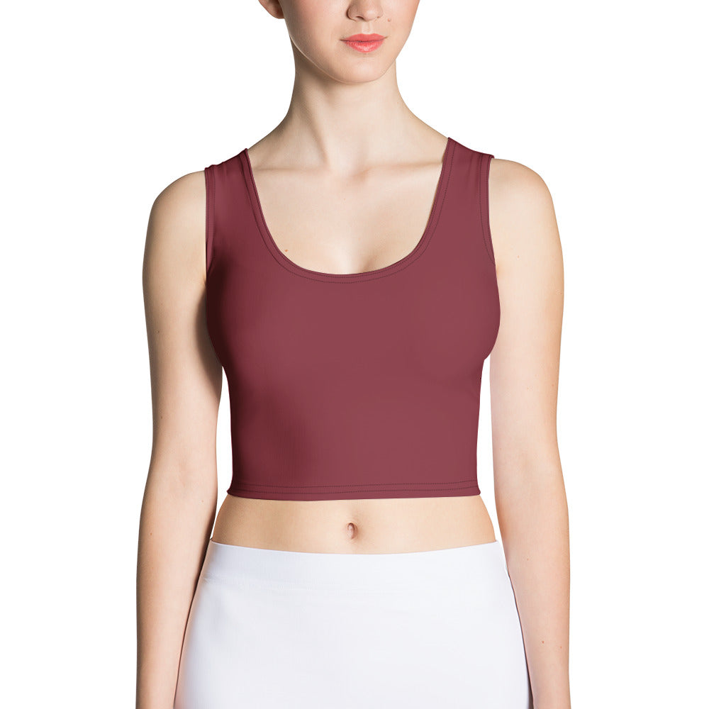 Crop Top Burgundy