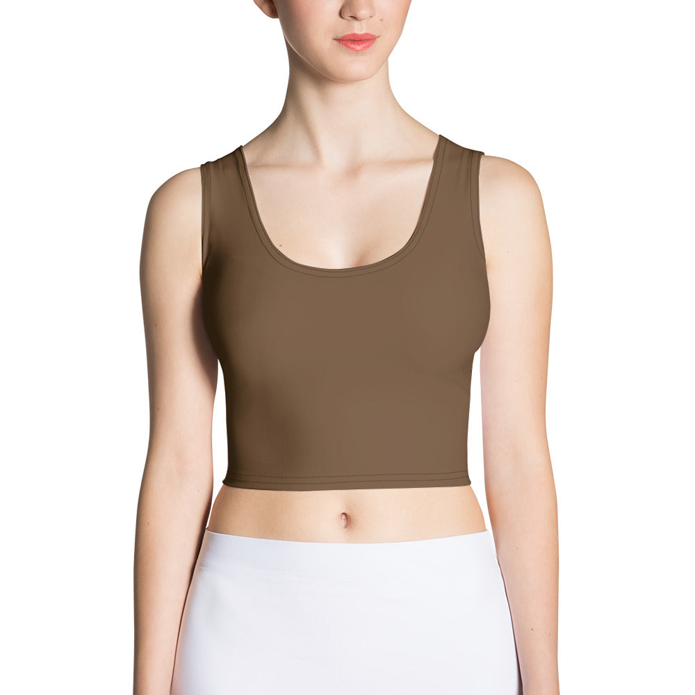 Crop Top Brown