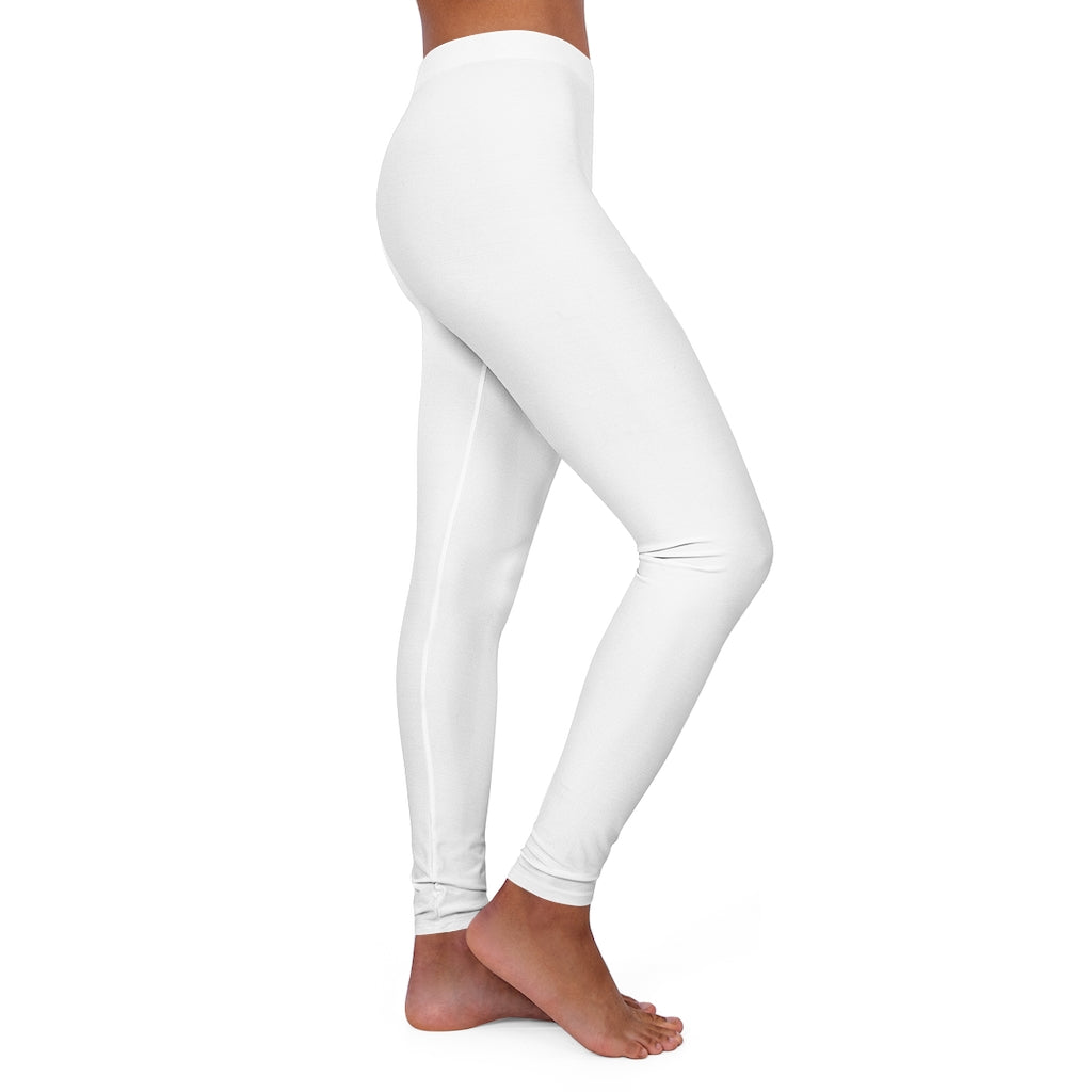 Women's Spandex Leggings White