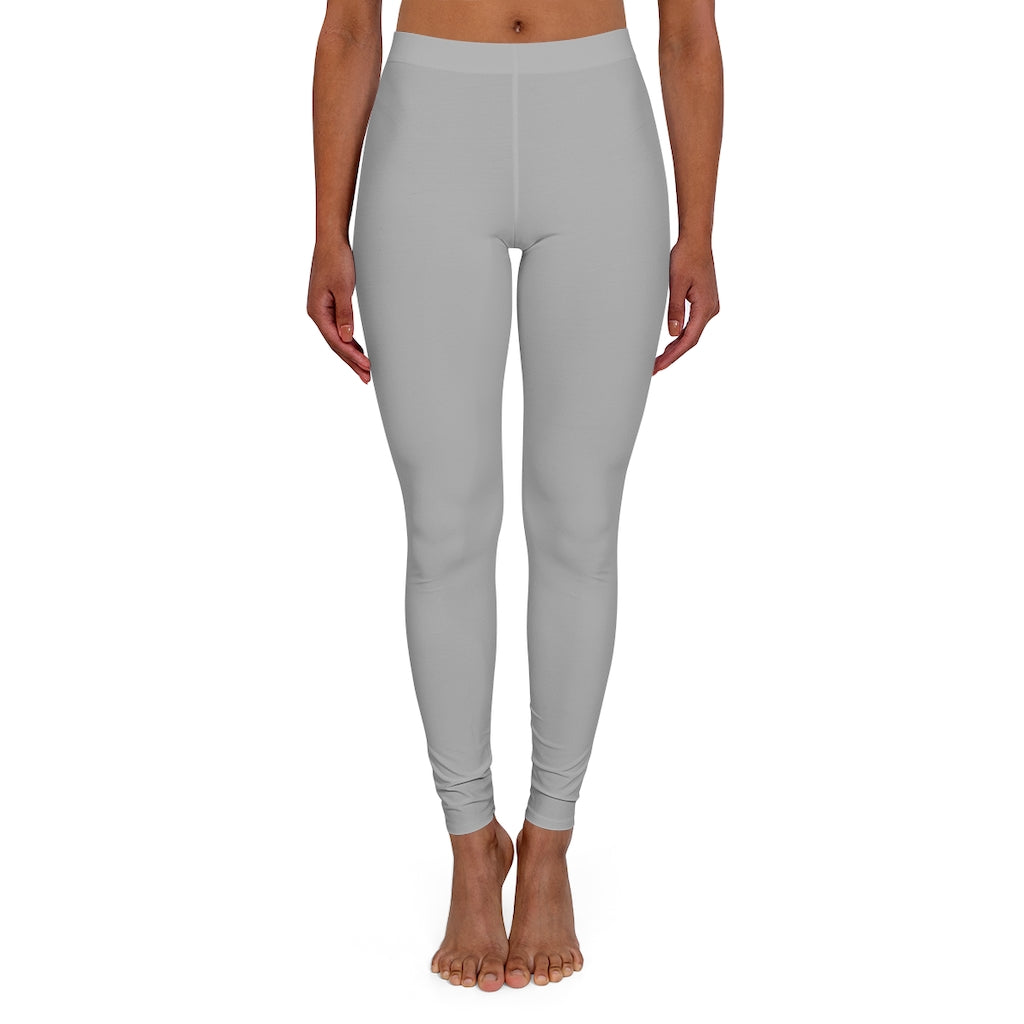 Women's Spandex Leggings Light Grey