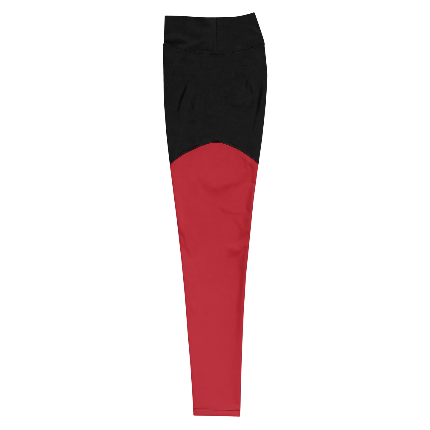 Sports Leggings Dark Red