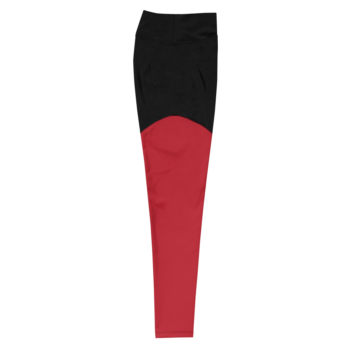 Sports Leggings Dark Red